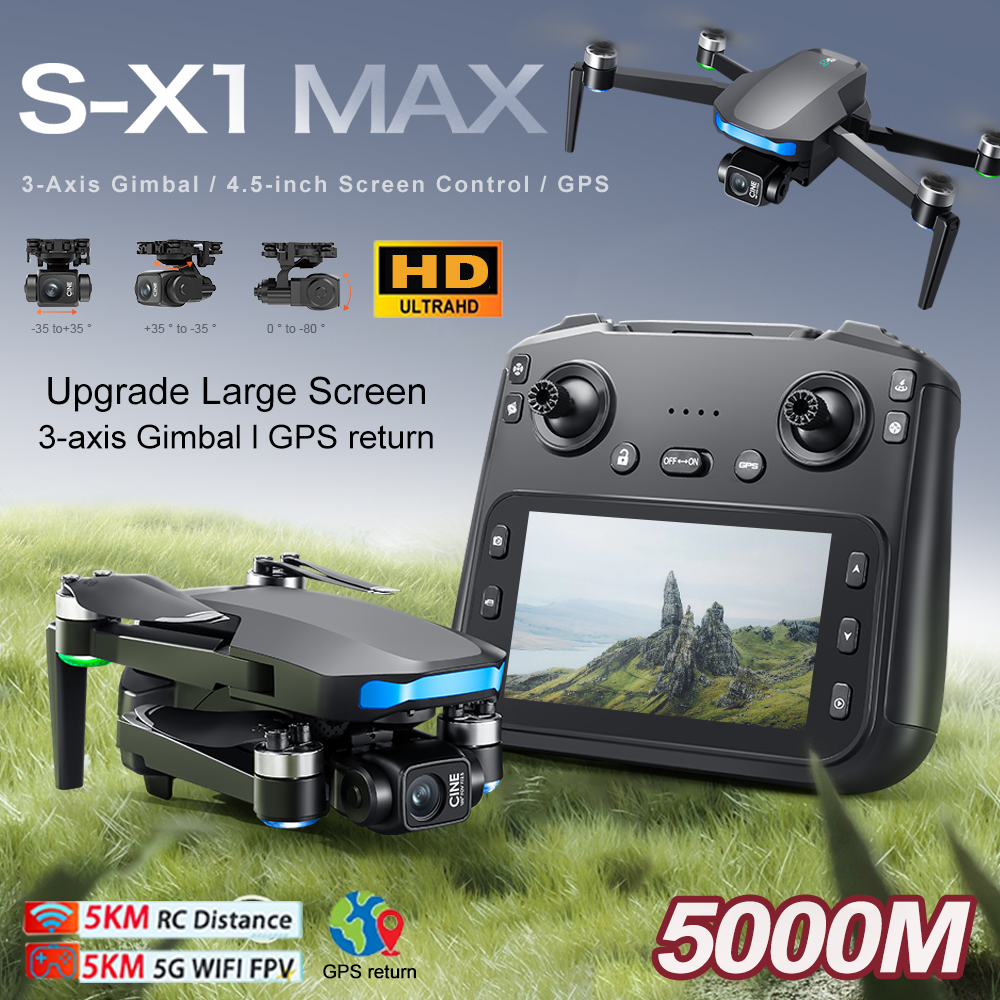 New S-X1 MAX Drone GPS 8K Prof - Rc Helicopter Electric reseña y precio