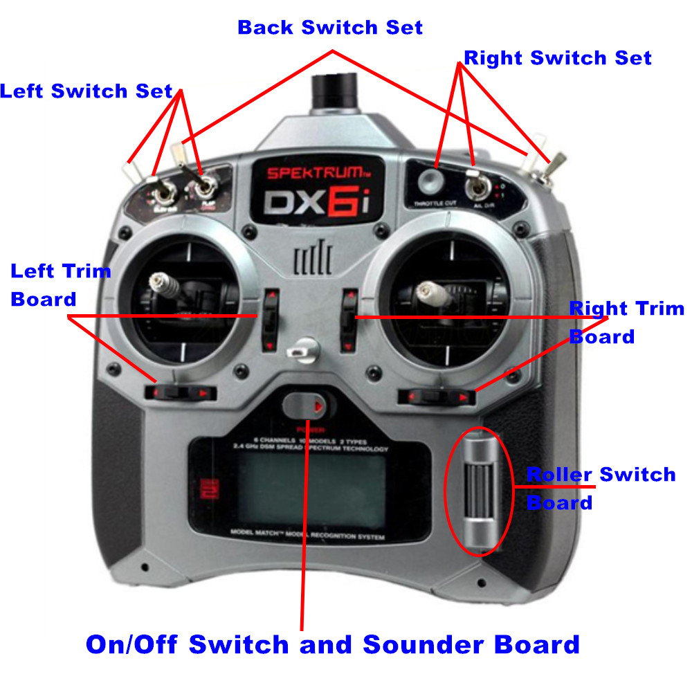 Transmitter Switch Left Set Sp - Rc Helicopter Remote Control reseña y precio