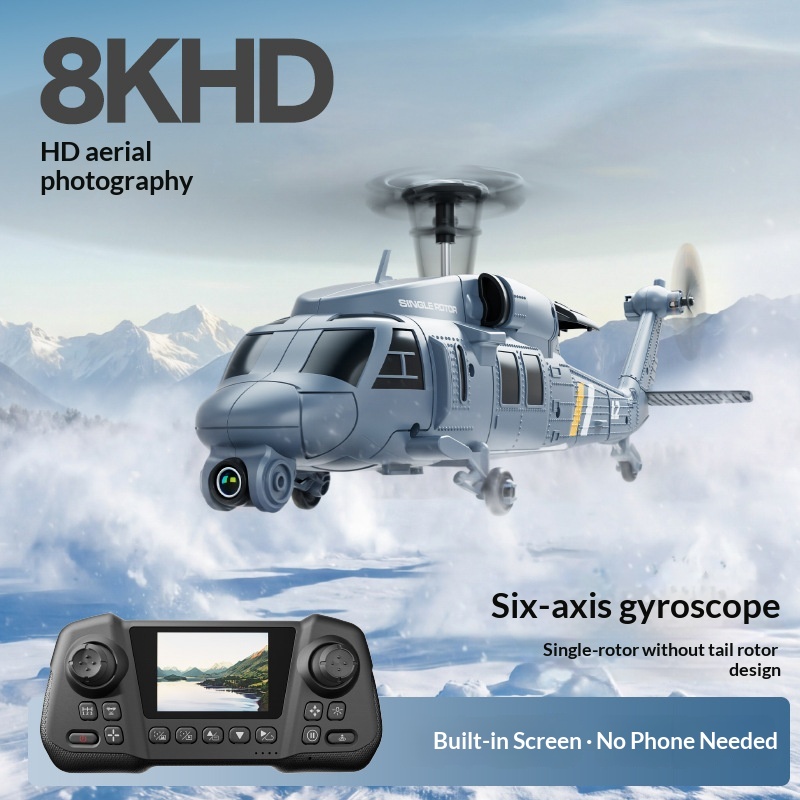 4DRC L2 RC Helicopter 8K Aeria - Rc Helicopter Single Rotor reseña y precio