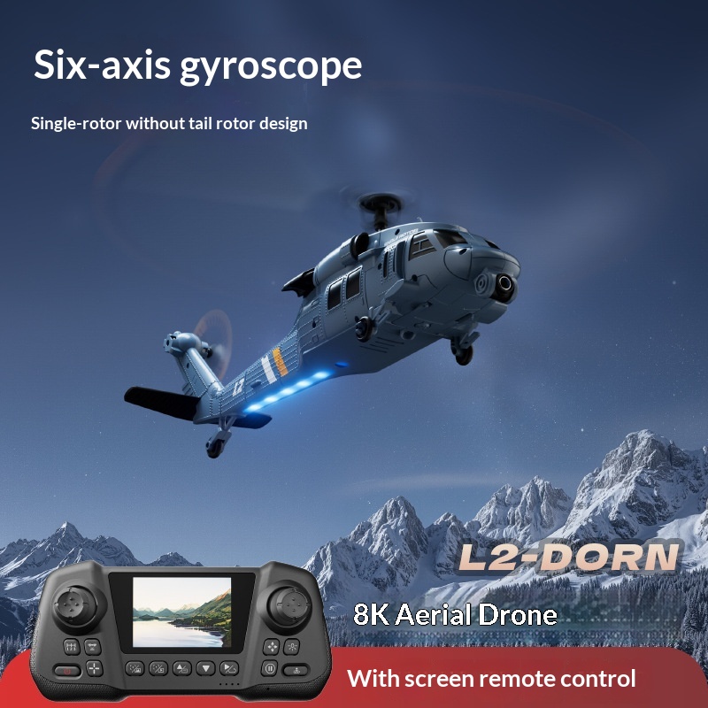 4DRC L2 RC Helicopter 8K Aeria - Rc Helicopter Single Rotor reseña y precio