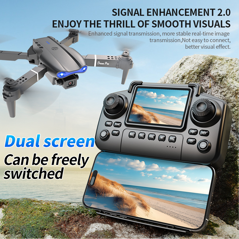 E99 PRO Drone Screen Control A - Rc Helicopter Charger reseña y precio