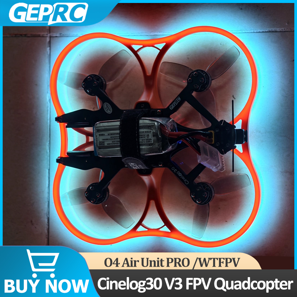GEPRC Cinelog30 V3 FPV Quadcop - Rc Helicopter Case reseña y precio