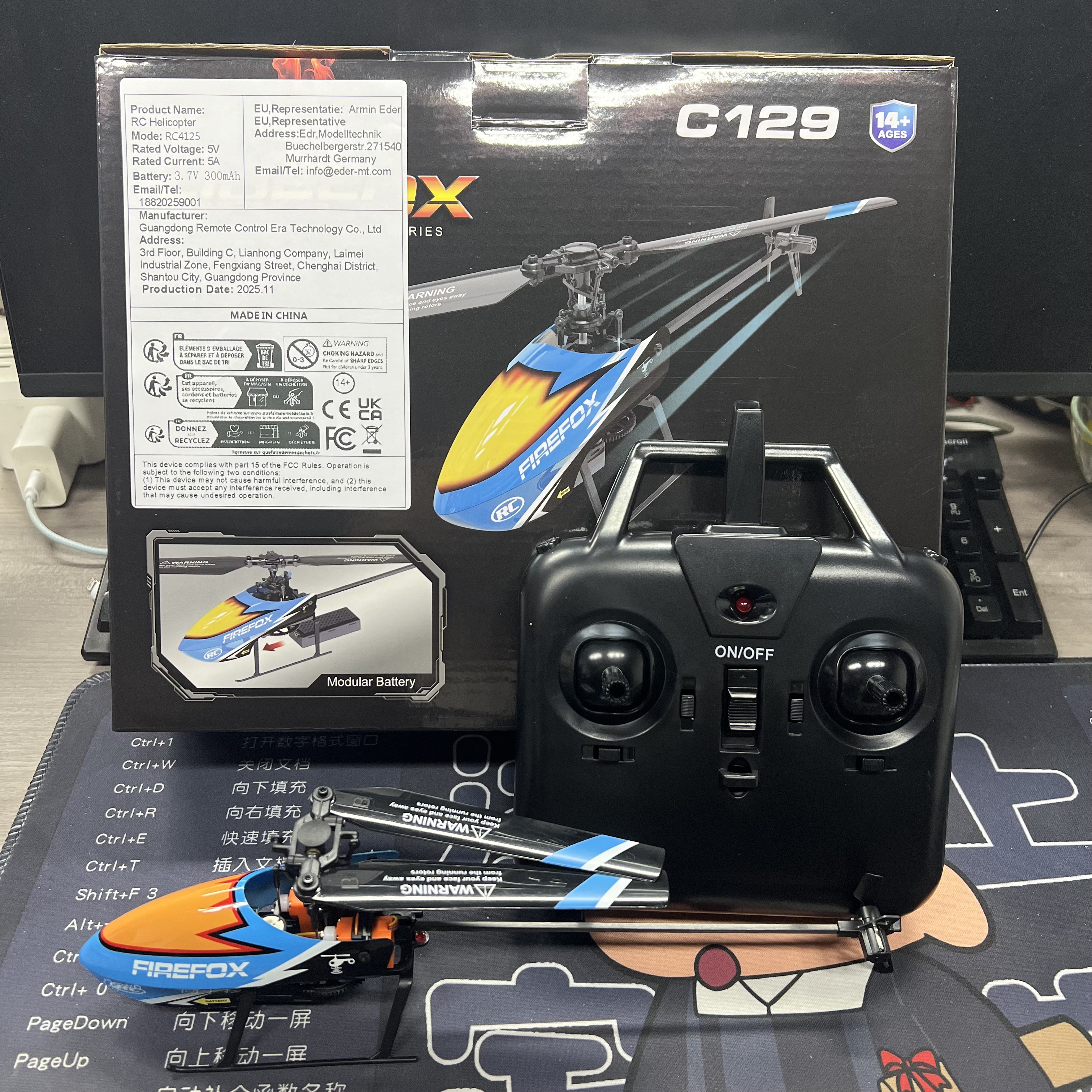 RC ERA C129 Helicopter 4 Chann - Rc Helicopter Single Rotor reseña y precio