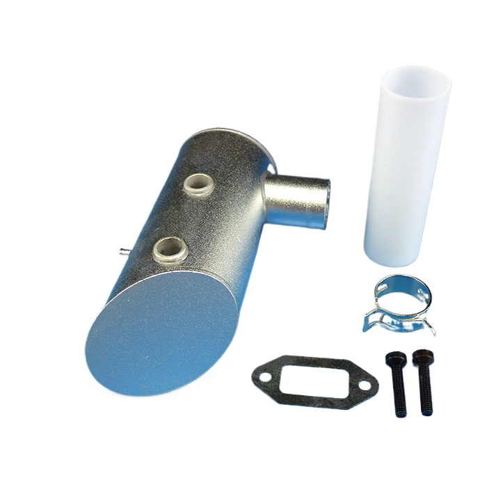 Original DLE61 Exhaust Muffler - Rc Helicopter Gas reseña y precio