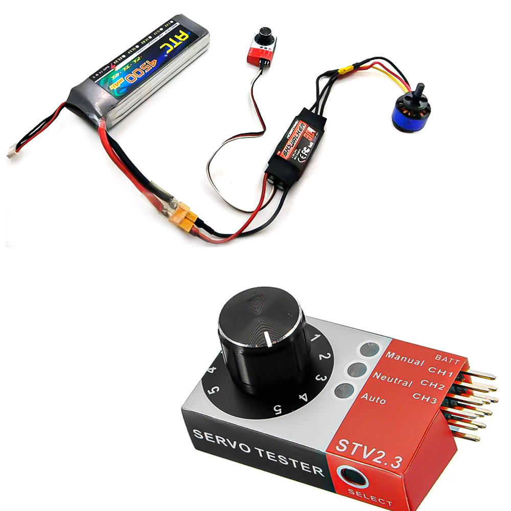 Digital Servo Tester / ESC Con - Rc Helicopter Battery reseña y precio