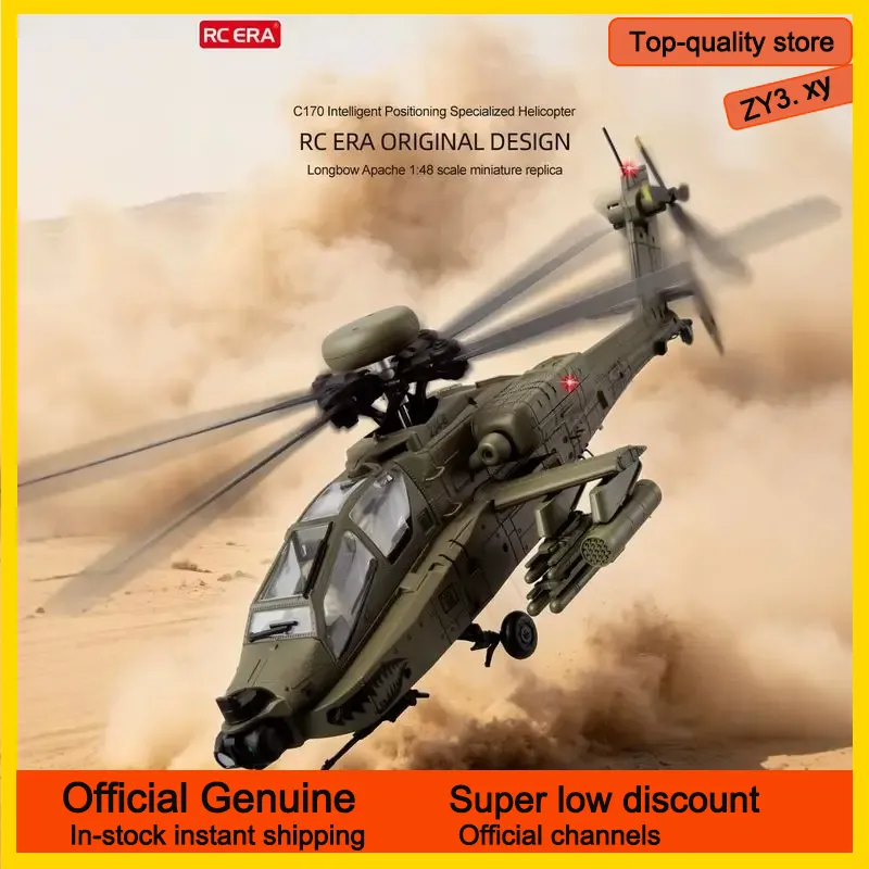 New In Stock RC Era Ah-64d Apa - Rc Helicopter Single Rotor reseña y precio